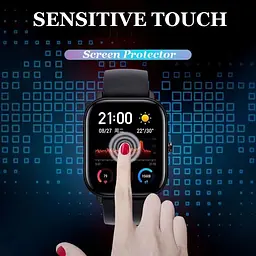 Захисна плівка Tamister ля смартгодинника Amazfit Bip 3 / 3Pro / GTS4 Mini, комплект 2 шт. - мініатюра 5