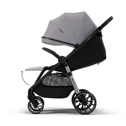 Прогулянкова коляска Kinderkraft Grande 2 Grey (KSGRAN02GRY0000) - мініатюра 2