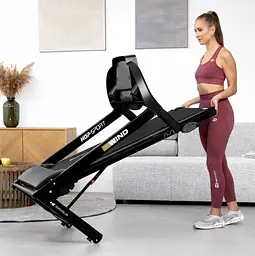 Бігова доріжка Hop-Sport HS-1000LB Wind сірий - мініатюра 8