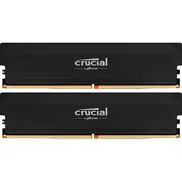 Модуль пам'яті DDR5 Crucial 2x16GB 6000MHz Pro OC Black (CP2K16G60C36U5B) [147413]