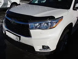 Дефлектор капоту мухобійка Toyota Highlander 2014-