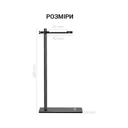 Підставка для гарнітури OfficePro Aluminum Alloys Black (LS350B) - мініатюра 12