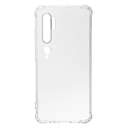 Прозрачный чехол для Xiaomi Mi Note 10/Note 10 Pro с защитой камеры и усиленными бортами, тонкий, силиконовый, бесцветный, ударопрочный, противоударный бампер с закрытой камерой, ArmorStandart (ARM58697)