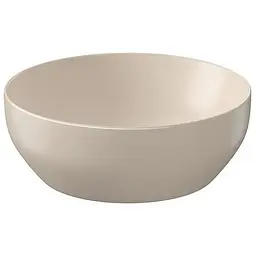 Умивальник на стільницю Cersanit Larga круглий 40x40 бежевий матовий K677-045