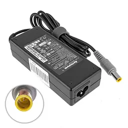Блок живлення для ноутбука Lenovo 20V, 4.5A, 90W, 7.9x5.5мм, 3 hole, with pin inside, black (без кабеля) - мініатюра 3