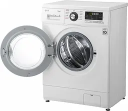 Прально-сушильна машина LG F1296CDS3, 6кг (3кг), 1200, П, Пар, глибина 44см, Дисплей, Інвертор, Білий (F1296CDS3) - мініатюра 5