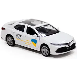 Масштабна модель автомобіля TechnoDrive Toyota Camry Uklon (білий) (250291) - мініатюра 7