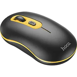 Миша Hoco GM21 Platinum Wireless Black [93364] - мініатюра 2