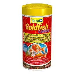 Сухий корм для акваріумних риб Tetra в пластівцях Goldfish Colour 250 мл для золотих рибок