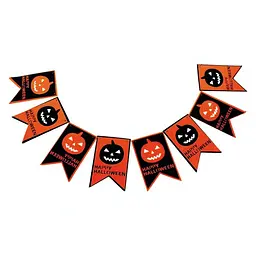 Гірлянда Гарбузи Happy Halloween - мініатюра 1