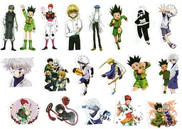 Стікерпак Хантер х Хантер Набір наклейок Hunter × Hunter 50 штук - мініатюра 3