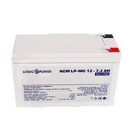 Акумулятор мультигелевий LP-MG 12V - 7.2 Ah Silver - мініатюра 2