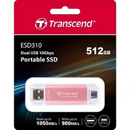 Накопичувач SSD Transcend SSD 512GB ESD310 (TS512GESD310P) - мініатюра 3