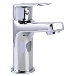 Змішувач для умивальника Topaz Capri TCA-15207-H44 картридж D25, H=140 шланги 45см Хром - мініатюра 2