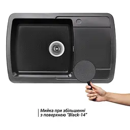 Кухонна мийка Lidz 770x490/200 BLM-14 (LIDZBLM14770490200) - мініатюра 3