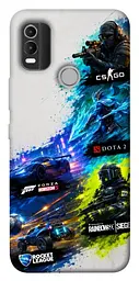 TPU чохол Demsky Full Throttle для Nokia C21 Plus