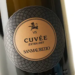 Ігристе вино San Maurizio Cuvee Spumante, Extra Dry біле екстра сухе 10-13% 0.75 л  - мініатюра 5