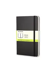 Записник Moleskine Classic середній, Нелінований Чорний (QP062)