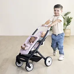 Коляска для ляльок Smoby для двійнят Maxi-Cosi Рожева перлина, 54 х 38, 5 х 64 см, 3+ (7600253221) - мініатюра 3