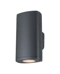 Вуличний світильник Kanlux 38883 Zevi GU10 2x10W IP54 сірий