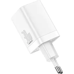 Зарядний пристрій Baseus Super Si Pro Quick Charger C+U 30W EU white (CCSUPP-E02)