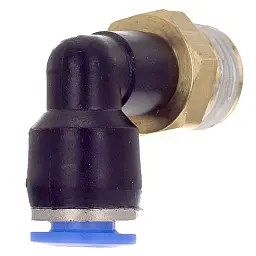 Штуцер цанговий (кутовий) Ø6 МТ ¼" SIGMA (7027091) - мініатюра 3