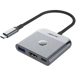 USB-хаб Boyye USB Type-C 3-в-1 (UC-321)