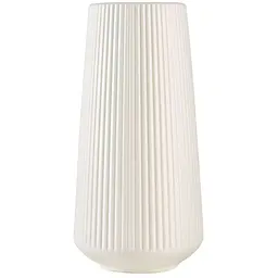 Ваза декоративна МВМ My Home, 30 см, біла (DH-FLOWERS-03 WHITE)