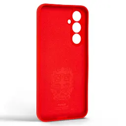 Силиконовый чехол для Samsung Galaxy S23 FE 5G (SM-S711), Icon Ring, красный, панель-накладка, с кольцом-подставкой на 360°, противоударный, возможность использования магнитных держателей, ArmorStandart (ARM72792) - мініатюра 2
