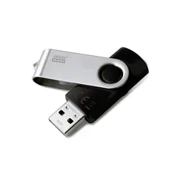USB флеш накопичувач Goodram 16GB Twister Black USB 2.0 (UTS2-0160K0R11) - мініатюра 2