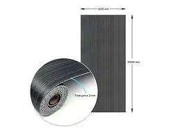Самоклеюча вінілова плитка в рулоні STICKER WALL 600*3000*2мм Мат SW-00002031 - мініатюра 4