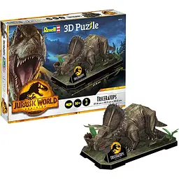 3D пазли Трицератопс - Парк Юрського Періоду Jurassic World Dominion Revell 00242 - мініатюра 7