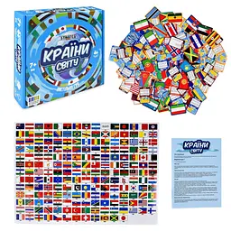 Карткова гра "Країни світу" Strateg 30952 інструкція, 220 карток - мініатюра 2