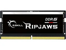 Модуль пам'яті G.Skill 16 GB SO-DIMM DDR5 4800 MHz Ripjaws (F5-4800S4039A16GX1-RS) - мініатюра 1