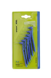 Міжзубні йоршики кутові Spokar XML 0.6mm, 6 шт