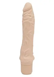 Вибратор Get Real Classic Large Vibrator Большой реалистичный, 19х4.5 см телесный