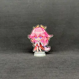 Акрилова колекційна фігурка Геншин Імпакт - Genshin Impact Chibi Яе Міко 3 10 см - мініатюра 2