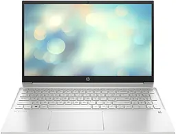 Ноутбук HP Pavilion 15-eg3019ua 15.6' FHD IPS AG, Intel i3-1315U, 8GB, F256GB, UMA, DOS, сріблястий (826L6EA)