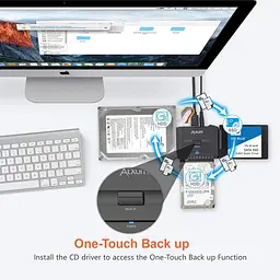 Адаптер Alxum SATA/IDE на USB 3.0 для підключення HDD та SSD 2.5"/3.5" - мініатюра 7