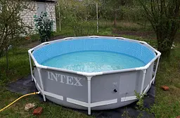 Каркасний круглий басейн для дорослих і дітей Intex 305 x 76 см - мініатюра 4