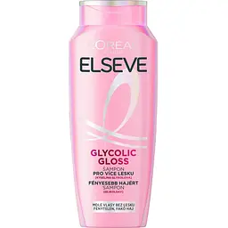 Шампунь для надання блиску, для тьмяного волосся Loreal Paris Elseve Glycolic Gloss Shampoo 400 мл - мініатюра 2