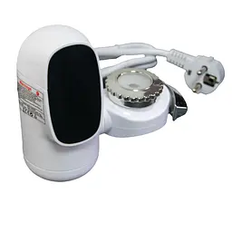Водонагрівач проточний Water Heater ZSW-D03, 3000 Вт, білий, з LCD дисплеєм, підключення 1/2" - мініатюра 4