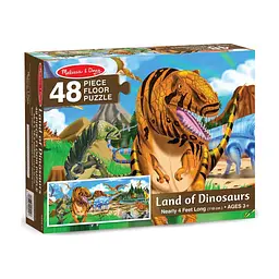 Пазл Melissa&Doug Мега "Краіна динозаврів", 48 елементів (MD10442) - мініатюра 4