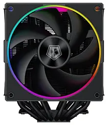 Кулер для процесора FROZN A620 ARGB Black, 2x120 мм, 6 теплових трубок, алюміній/мідь ID-Cooling teh0027869 - мініатюра 3