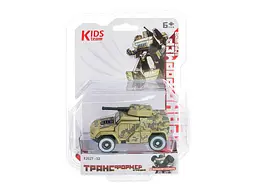 Трансформер KIDS TEAM TRANSFORMERS "Бронеавтомобіль" E2027-02 - мініатюра 3