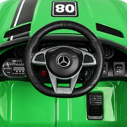Дитячий електромобіль Bambi M 4105EBLR-5 Mercedes-Benz до 30 кг - мініатюра 6