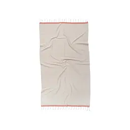 Рушник Barine Pestemal - Basak 95x165 Beige-Orange бежевий-помаранчевий