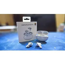 Бездротові навушники Realme Buds Air6 Pro Glacier Silver Blue (RMA2401) - мініатюра 4