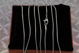 Ланцюг Xuping Jewelry джгут 45 см 1,5 мм сріблястий