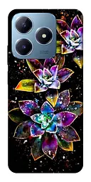 Чохол Demsky Flowers on black для Realme C63 4G